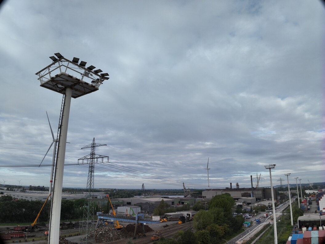 Industrie-Luftvermessung — Hafen­bereich